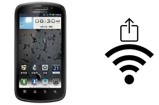 Come generare un codice QR con la password Wi-Fi su un Motorola MOTO XT882