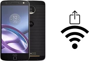 Come generare un codice QR con la password Wi-Fi su un Motorola Moto Z