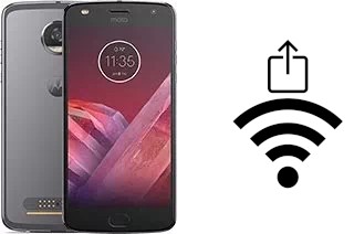 Come generare un codice QR con la password Wi-Fi su un Motorola Moto Z2 Play