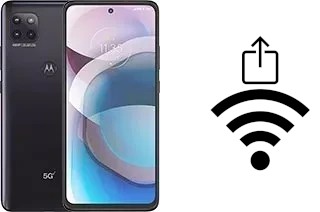 Come generare un codice QR con la password Wi-Fi su un Motorola one 5G UW ace