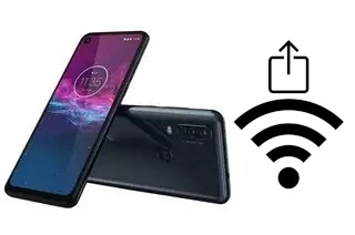 Come generare un codice QR con la password Wi-Fi su un Motorola One Action