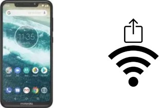 Come generare un codice QR con la password Wi-Fi su un Motorola One Power