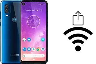 Come generare un codice QR con la password Wi-Fi su un Motorola One Vision