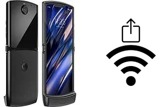 Come generare un codice QR con la password Wi-Fi su un Motorola Razr 2019