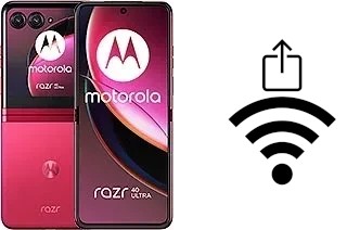 Come generare un codice QR con la password Wi-Fi su un Motorola Razr 40 Ultra