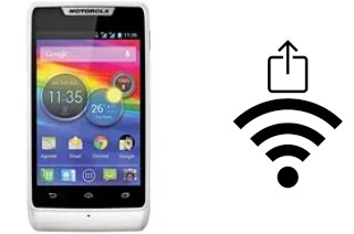 Come generare un codice QR con la password Wi-Fi su un Motorola RAZR D1