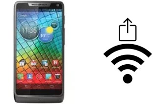 Come generare un codice QR con la password Wi-Fi su un Motorola RAZR i XT890