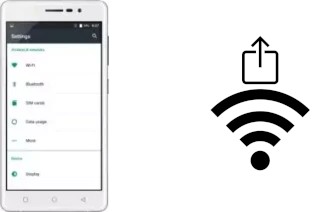 Come generare un codice QR con la password Wi-Fi su un MPIE MG16