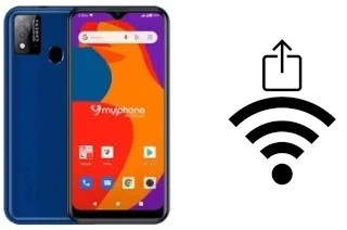 Come generare un codice QR con la password Wi-Fi su un MyPhone myWX2