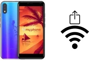 Come generare un codice QR con la password Wi-Fi su un MyPhone myXi1