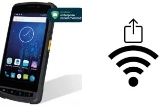 Come generare un codice QR con la password Wi-Fi su un Newland MT90 Orca Pro