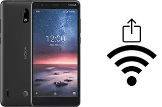 Come generare un codice QR con la password Wi-Fi su un Nokia 3.1 A