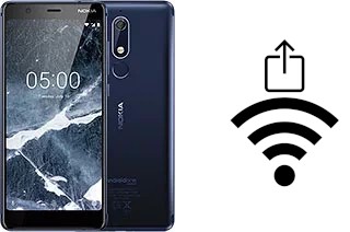 Come generare un codice QR con la password Wi-Fi su un Nokia 5.1