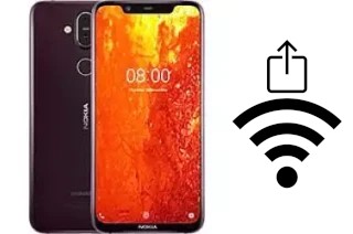 Come generare un codice QR con la password Wi-Fi su un Nokia 8.1