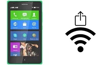 Come generare un codice QR con la password Wi-Fi su un Nokia XL