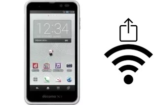 Come generare un codice QR con la password Wi-Fi su un NTT SH-03F