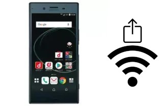 Come generare un codice QR con la password Wi-Fi su un NTT SO-01K