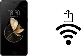 Come generare un codice QR con la password Wi-Fi su un nubia M2 Play