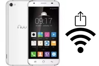 Come generare un codice QR con la password Wi-Fi su un NUU-mobile Nuu mobile X4