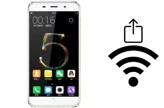 Come generare un codice QR con la password Wi-Fi su un NUU-mobile NUU NU5