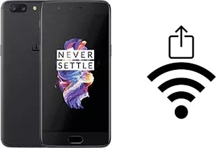 Come generare un codice QR con la password Wi-Fi su un OnePlus 5