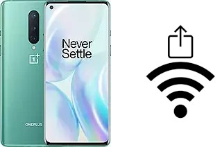 Come generare un codice QR con la password Wi-Fi su un OnePlus 8