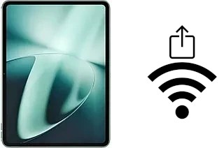 Come generare un codice QR con la password Wi-Fi su un OnePlus Pad