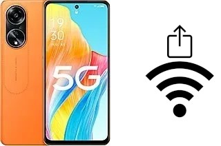 Come generare un codice QR con la password Wi-Fi su un Oppo A1 (2023)