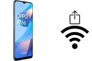 Come generare un codice QR con la password Wi-Fi su un Oppo a16s