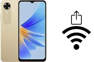 Come generare un codice QR con la password Wi-Fi su un Oppo A17k