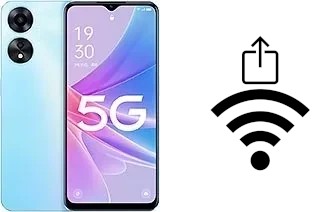 Come generare un codice QR con la password Wi-Fi su un Oppo A1x