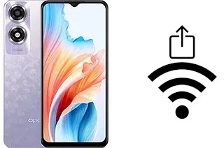 Come generare un codice QR con la password Wi-Fi su un Oppo A2x