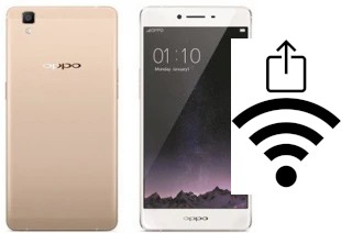 Come generare un codice QR con la password Wi-Fi su un Oppo A53m