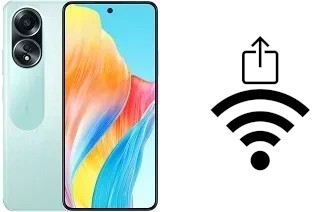 Come generare un codice QR con la password Wi-Fi su un Oppo A58 4G