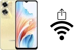 Come generare un codice QR con la password Wi-Fi su un Oppo A59 (2023)