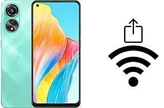 Come generare un codice QR con la password Wi-Fi su un Oppo A78 4G