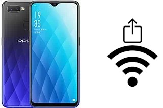 Come generare un codice QR con la password Wi-Fi su un Oppo A7x