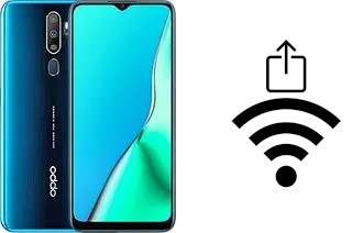 Come generare un codice QR con la password Wi-Fi su un Oppo A9 (2020)