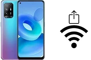 Come generare un codice QR con la password Wi-Fi su un Oppo A95 5G