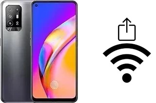 Come generare un codice QR con la password Wi-Fi su un Oppo Reno5 Z