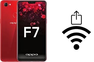 Come generare un codice QR con la password Wi-Fi su un Oppo F7