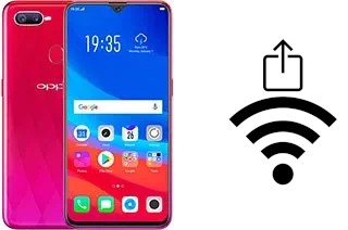 Come generare un codice QR con la password Wi-Fi su un Oppo F9