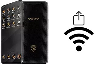 Come generare un codice QR con la password Wi-Fi su un Oppo Find X Lamborghini