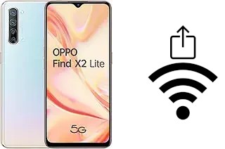 Come generare un codice QR con la password Wi-Fi su un Oppo Find X2 Lite