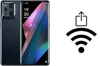 Come generare un codice QR con la password Wi-Fi su un Oppo Find X3