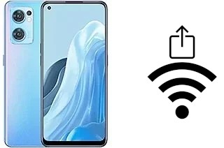 Come generare un codice QR con la password Wi-Fi su un Oppo Find X5 Lite