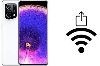 Come generare un codice QR con la password Wi-Fi su un Oppo Find X5