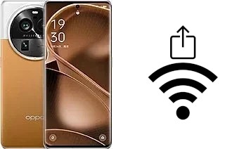 Come generare un codice QR con la password Wi-Fi su un Oppo Find X6 Pro