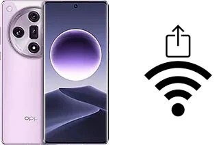 Come generare un codice QR con la password Wi-Fi su un Oppo Find X7