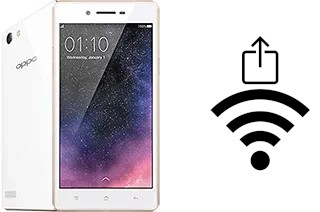 Come generare un codice QR con la password Wi-Fi su un Oppo Neo 7